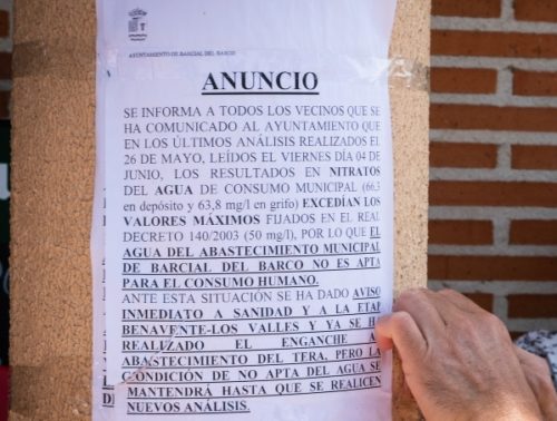 contaminacion nitratos espana macrogranjas
